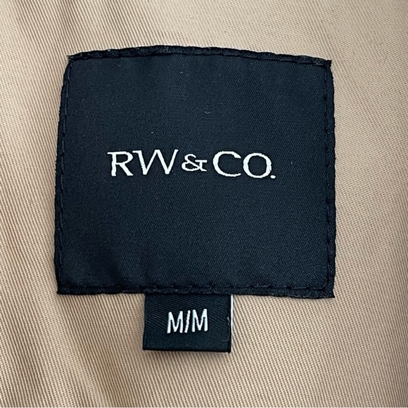 Double Breasted Belted Trench Coat Jacket Neutral Caramel Tan Spring - Picture 15 of 17